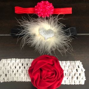 NWOT Set of 3 Handmade headbands